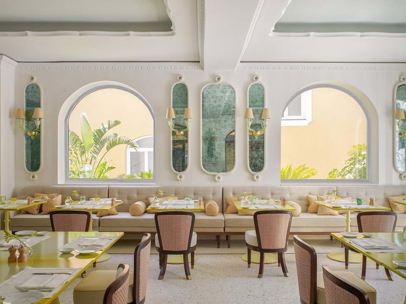 Das Hotel La Palma in Capri, Italien.