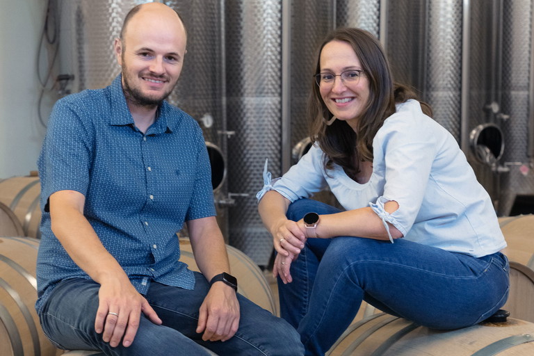 Robert und Gabriela Platzer aus Tieschen 
im Vulkanland.
