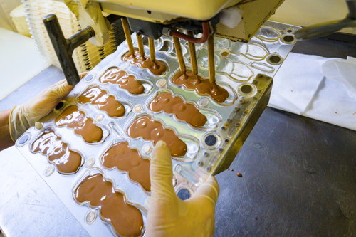 Osterhasen-Produktion.