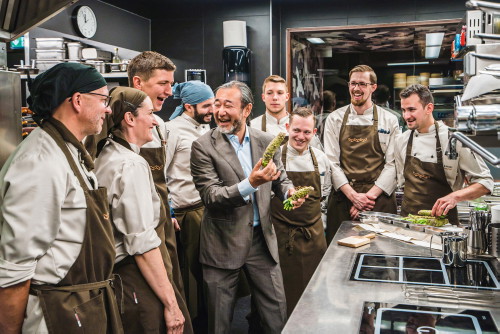 Bei Alois Traints japanischer Cuisine im »Shiki« kommt nicht nur bei Besitzer Joji Hattori Gaumenfreude auf: Ein Michelin-Stern ist die Belohnung dafür.