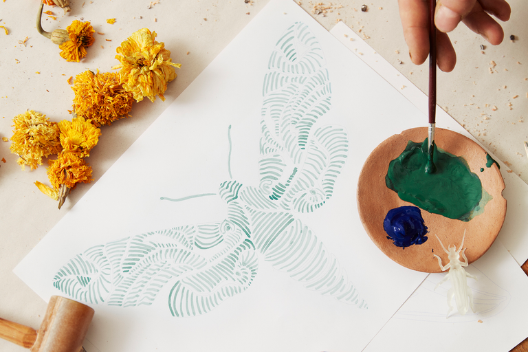Naturnahe Kunst dominiert in Fernando Laposses Werken.