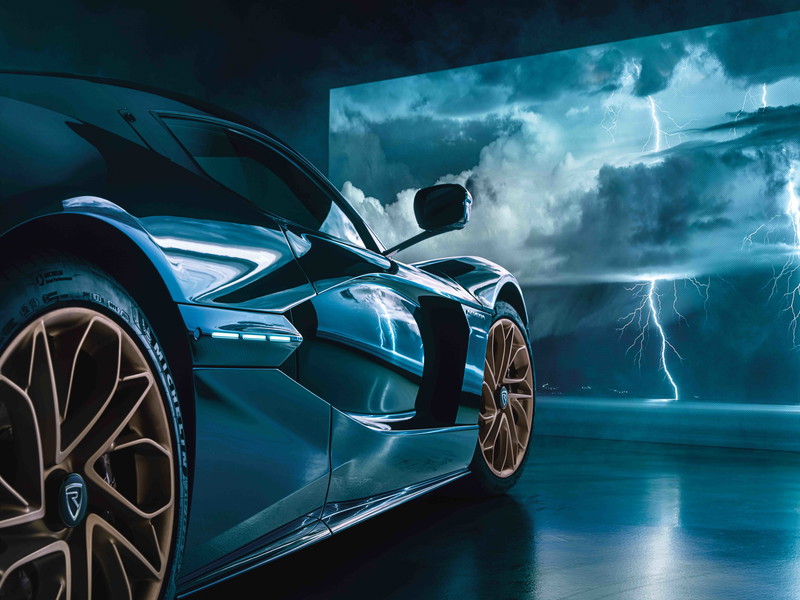 Protagonist: Der Nevera ist ein elektrischer Supersportwagen des tschechischen Herstellers Rimac, an dem sich Bugatti und vor allem Porsche beteiligt haben. Die beiden VW-Sporttöchter haben mit E-Pionier Rimac viel vor.