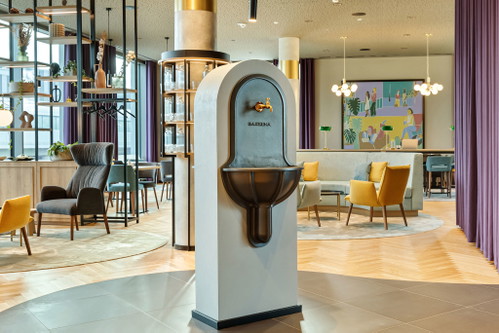 Die »Bassena-Hotels« spielen auf die Tradition der Waschbecken auf dem Gang an.