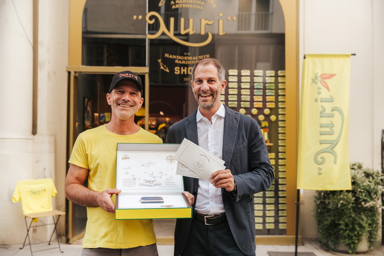Segler Michael Guggenberger &amp; Jakob Glatz (v.l.n.r.)