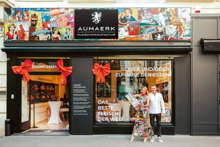 Der edle Shop der Fleischmanufaktur AUMAERK.