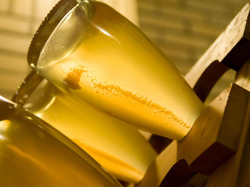 Der diesjährige Sieger in der Kategorie Pét Nat kommt aus der Südsteiermark vom Weingut Kögl. Jede Flasche ist ein echtes Unikat.