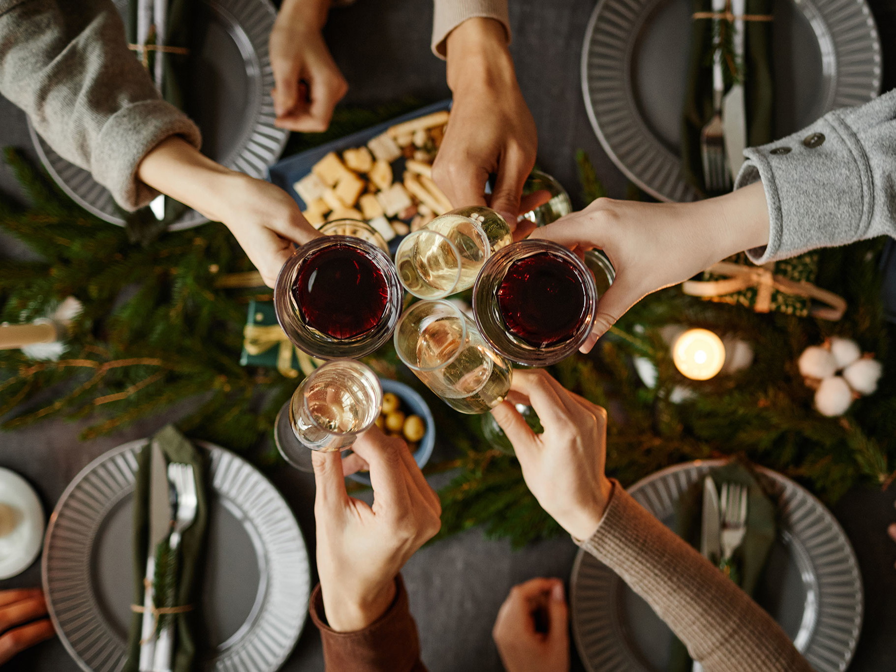 Falstaff reveals the best combinations for the festive season.