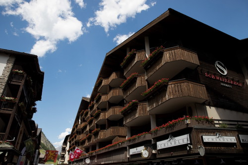 Das «Hotel Schweizerhof Zermatt».