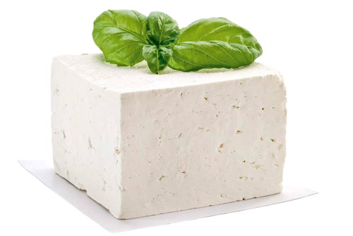 Der griechische Käse »Batzos«.