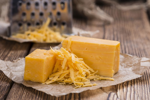 Der würzige Cheddar.