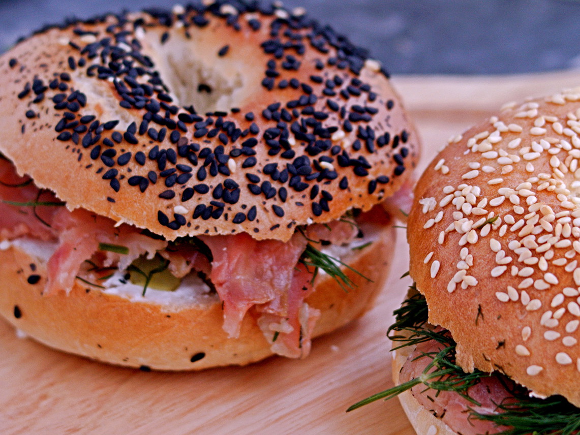 Typisch USA: Bagels