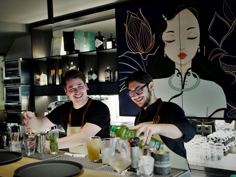 Die Eröffnung des vietnamesischen Restaurants erwies sich als voller Erfolg.