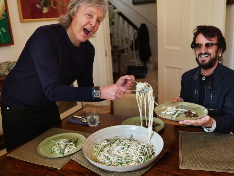 Paul McCartney und Ringo Starr.