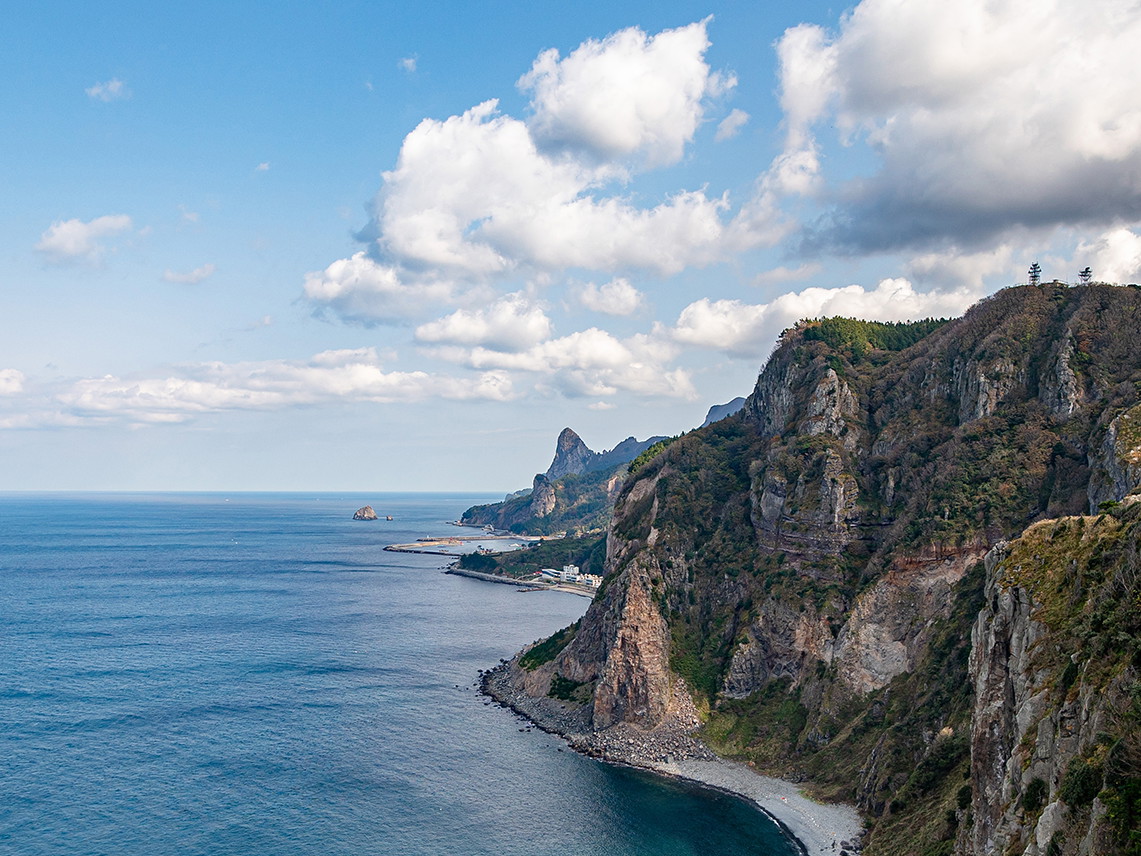 Vulkaninsel Ulleungdo, Südkorea