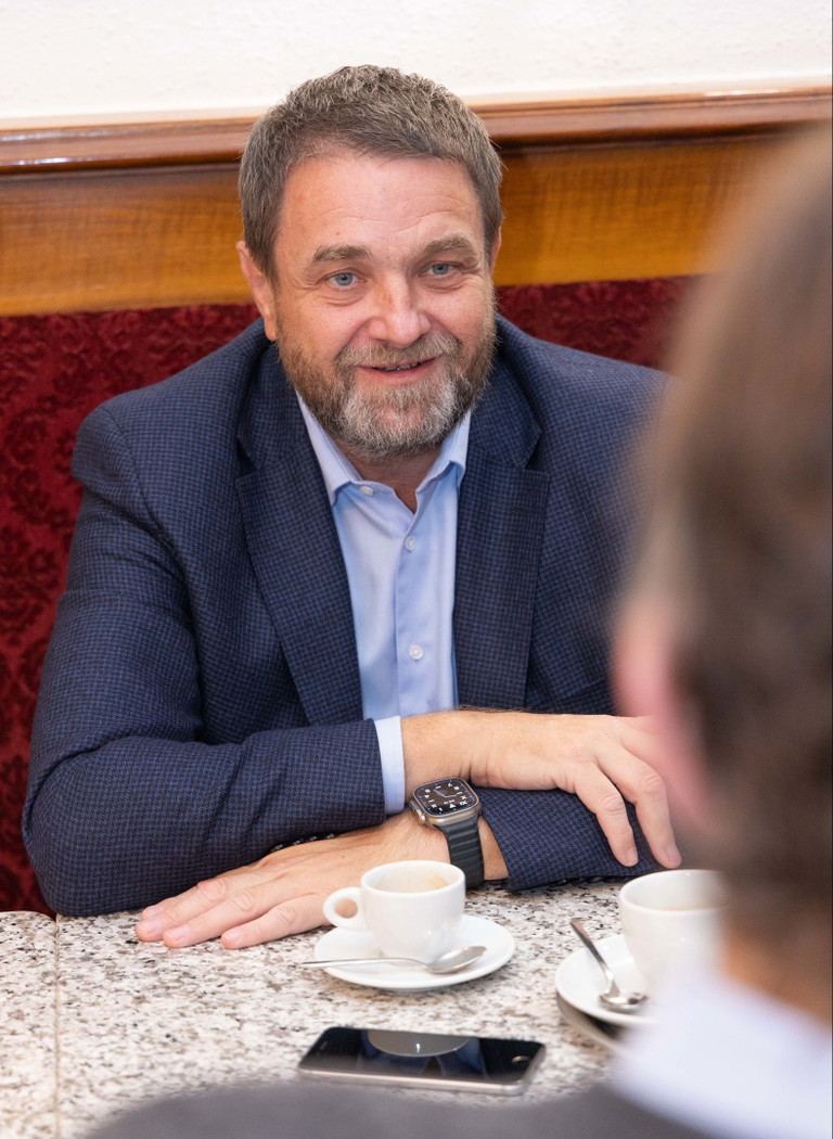 Wolfgang Binder − Fachgruppenobmann Kaffeehäuser