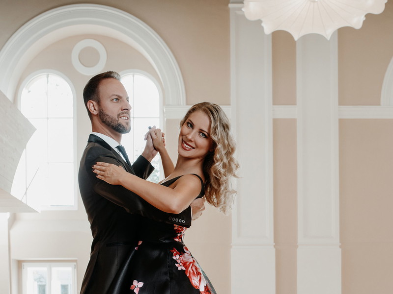 Maria Angelini-Santner mit ihrem Bruder Christoph.