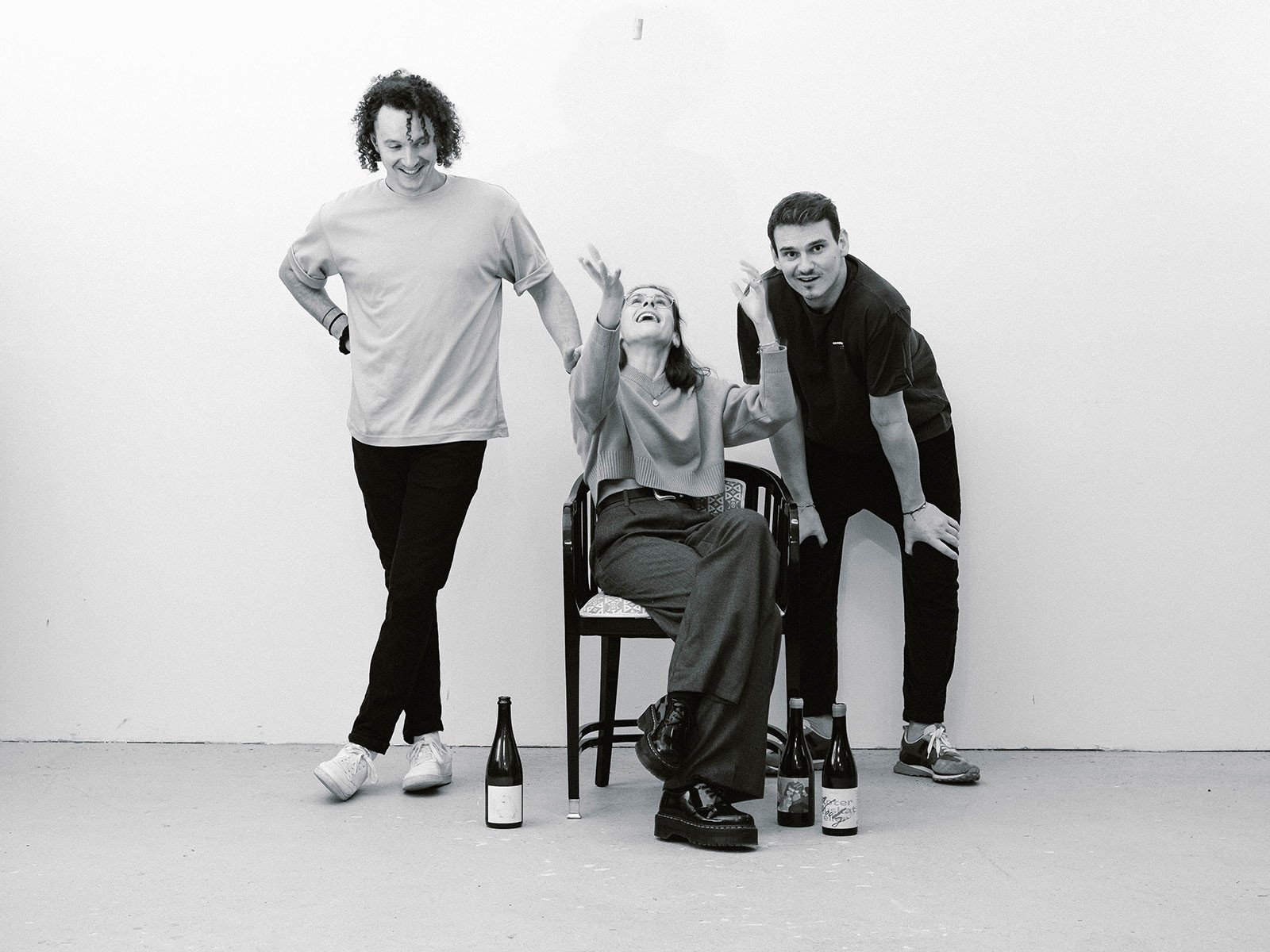 Clemens Sperl, Shirin Kallenbach und Timo Muliar (v.l.) mischen die Wiener Fine Dining Szene auf.