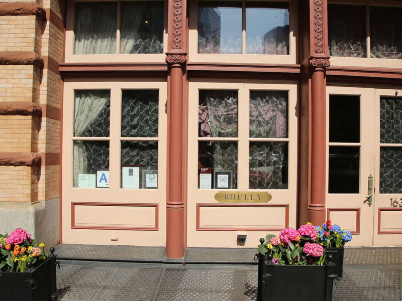 Das Restaurant von David Bouley im Stadtviertel Tribeca.