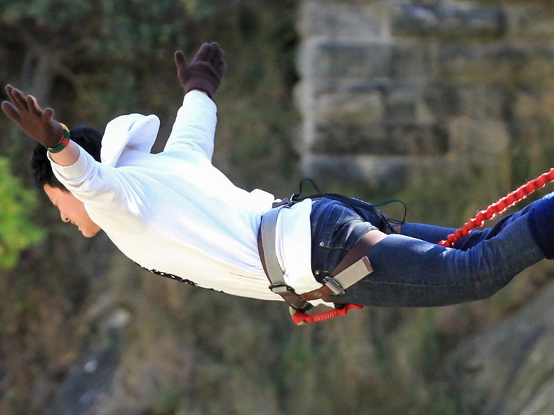 Bungee-Jumping in Neuseeland