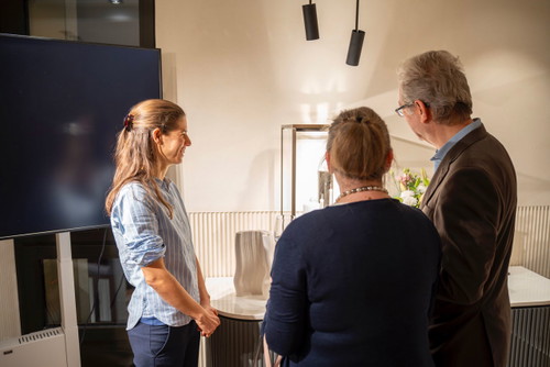 Die Gäste bekamen einen exklusiven Einblick hinter die Kulissen.