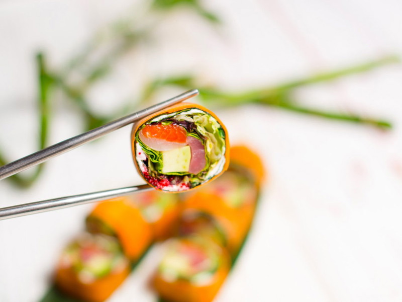 Sushi ohne Reis könnte sich durchsetzen.