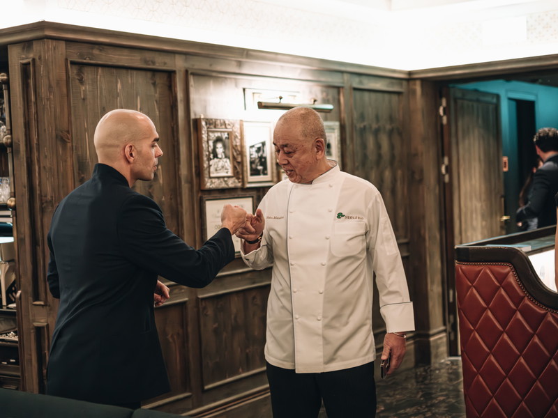 Starchef Nobu Matsuhisa.