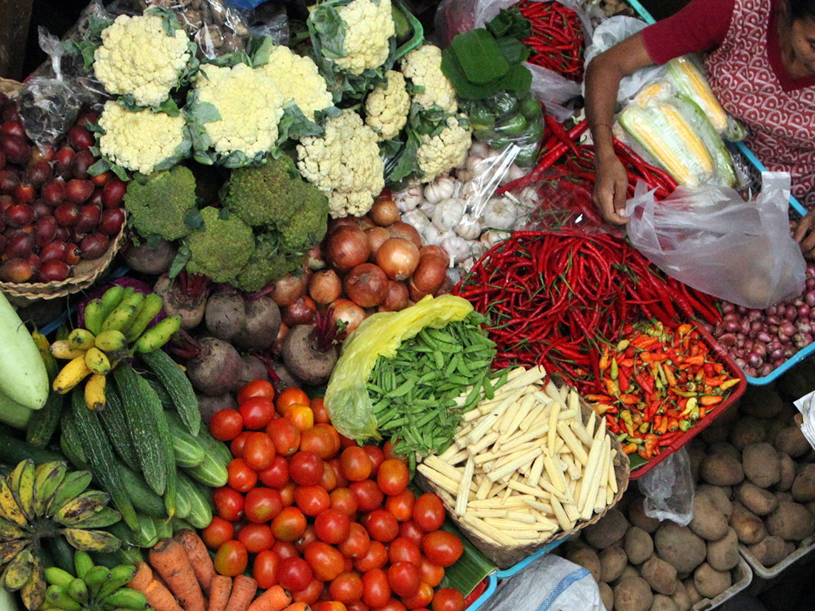 Pasar Badung in Denpasar