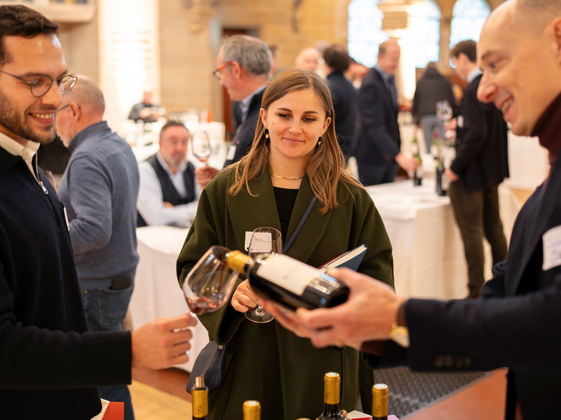 Das Tasting in der Basler Kulturkirche Paulus.