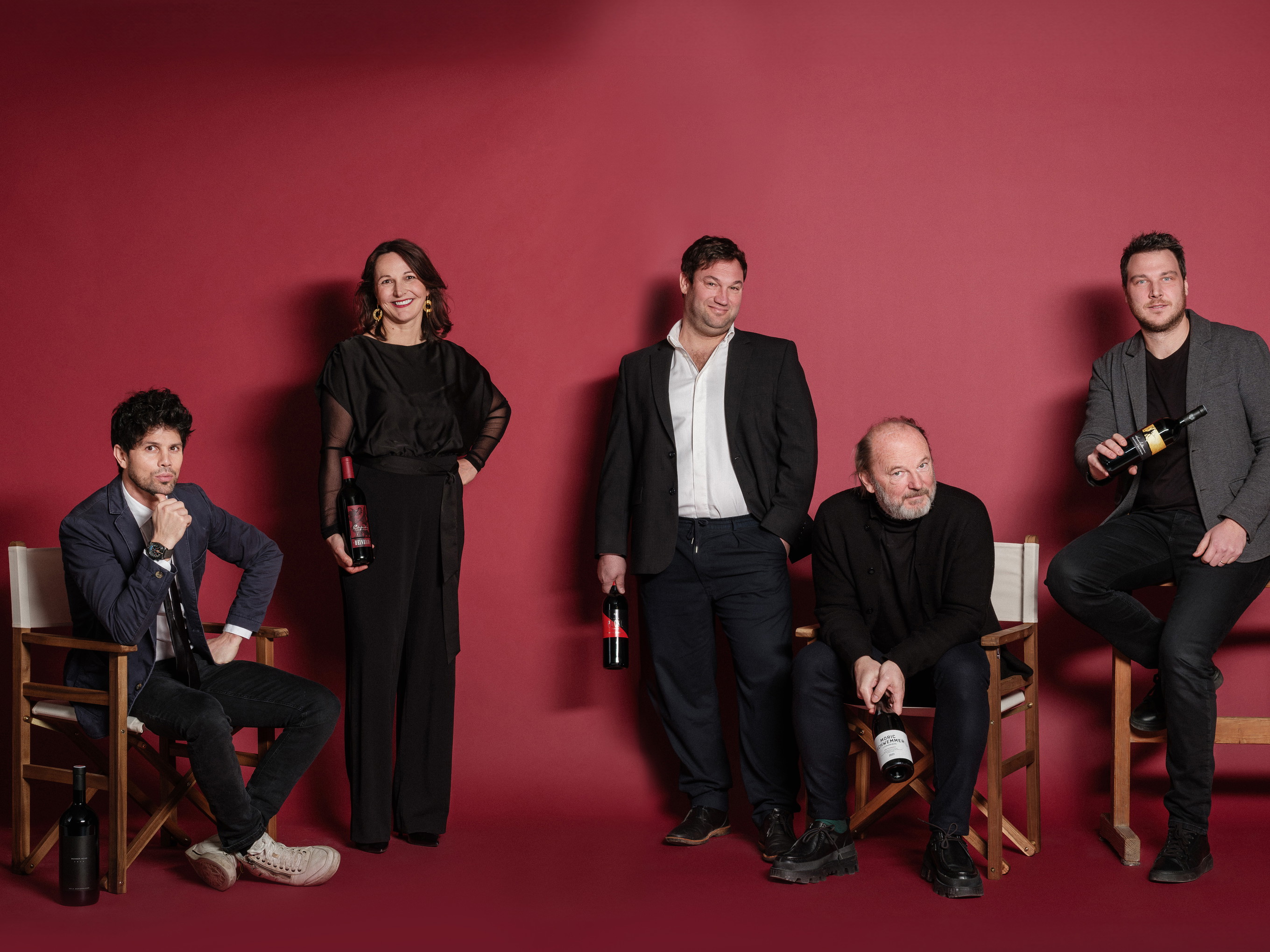 Das Siegerquintett (von links): Werner Achs, Silvia Heinrich, René Pöckl, Roland Velich und Michael Kerschbaum.