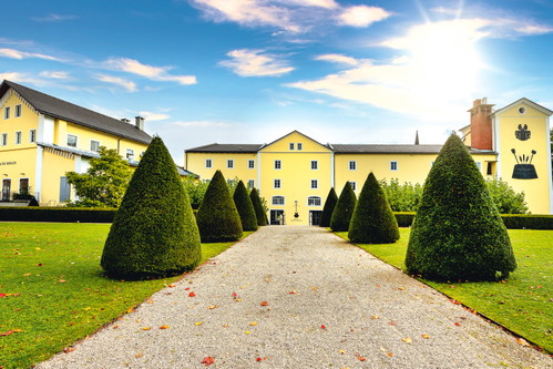Die Brauerei Schloss Eggenberg steht im Salzkammergut seit 1681 für Bierkultur. Und braute das Kulturhauptstadt-Bier 2024: »HELLES BIER ZWEI VIER«.