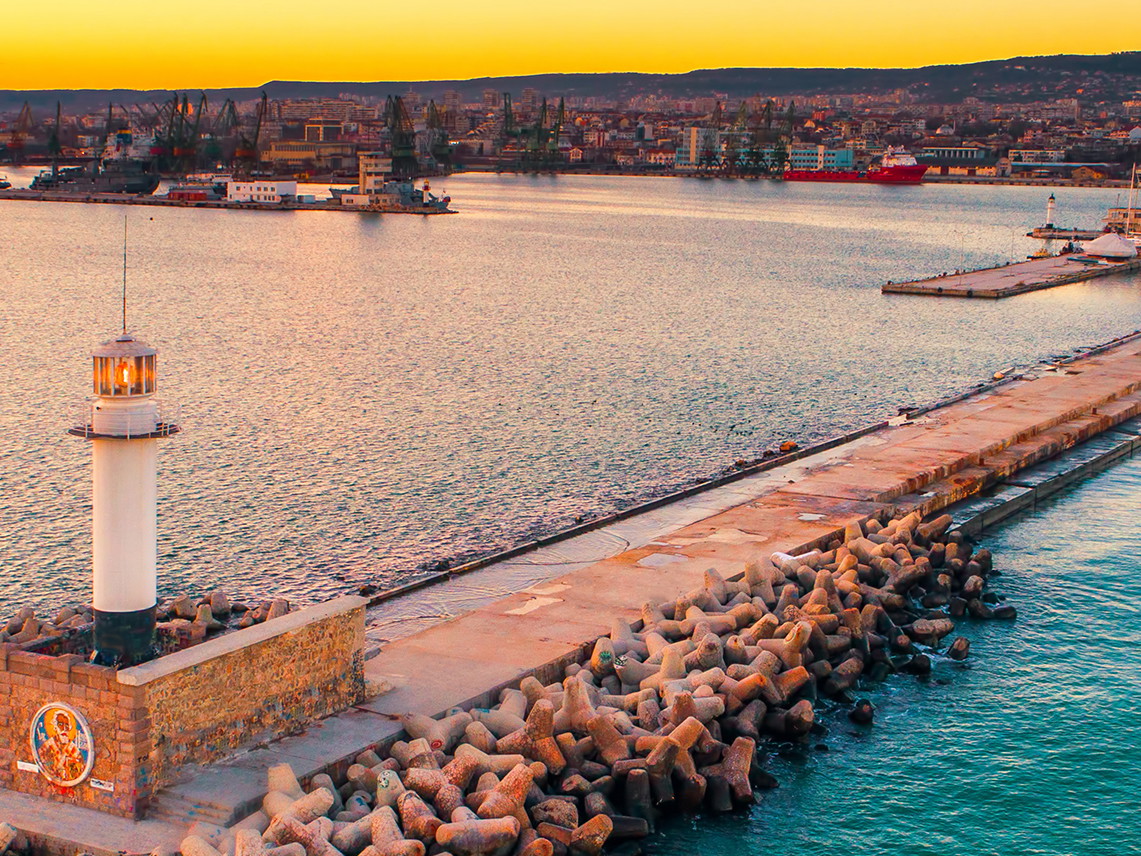Leuchtturm von Varna, Bulgarien