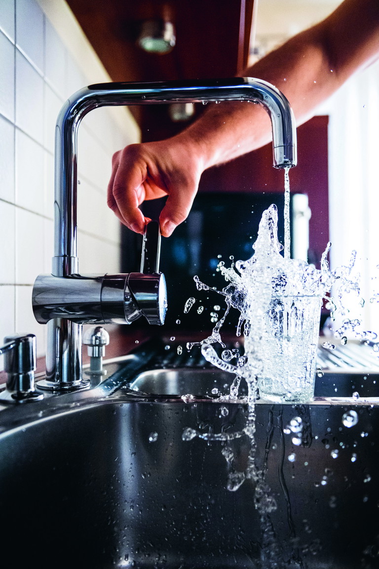 Maßlos: Bis zu 130 Liter Wasser verbraucht jeder einzelne Bürger im Durchschnitt täglich. 