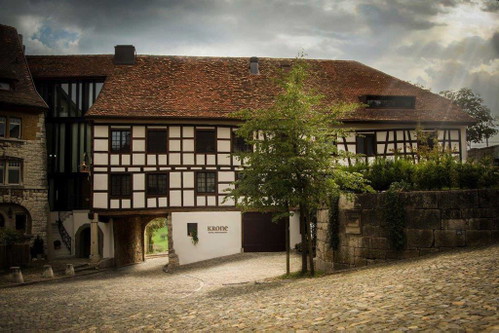 Das «Relais &amp; Châteaux Hotel Krone» in Regensberg. 