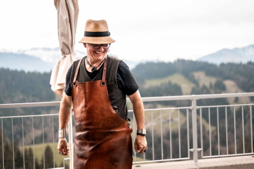 Stefan Wiesner in seinem «Mysterion».