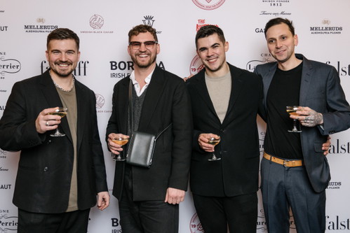 Louis Cespedes, Jonatan Nystroem, Louis Dupuy-Rondel, Benjamin Balch und Norman Persona.