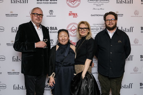 Aimar Hanson, Tove Oskarsson Henckel, Elisabeth Kamper und Harri Hanson.
