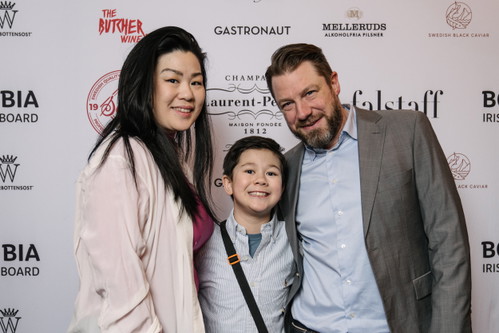 Christina Wu Persson, Lucas Wu Persson und Oscar Wu Persson Björk vom Bambu.