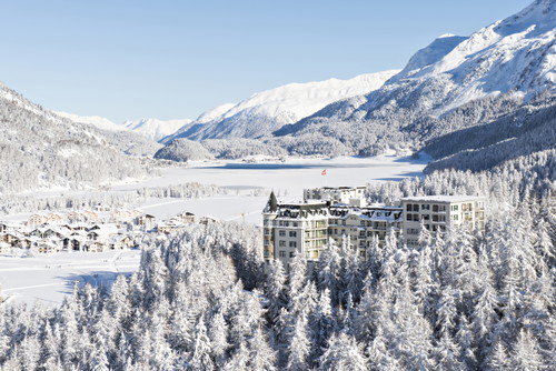 Das «Waldhaus» in Sils-Maria, Graubünden.