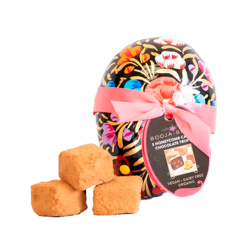 Osterei Honeycomb-Karamell Trüffel Mini von Booja Booja
