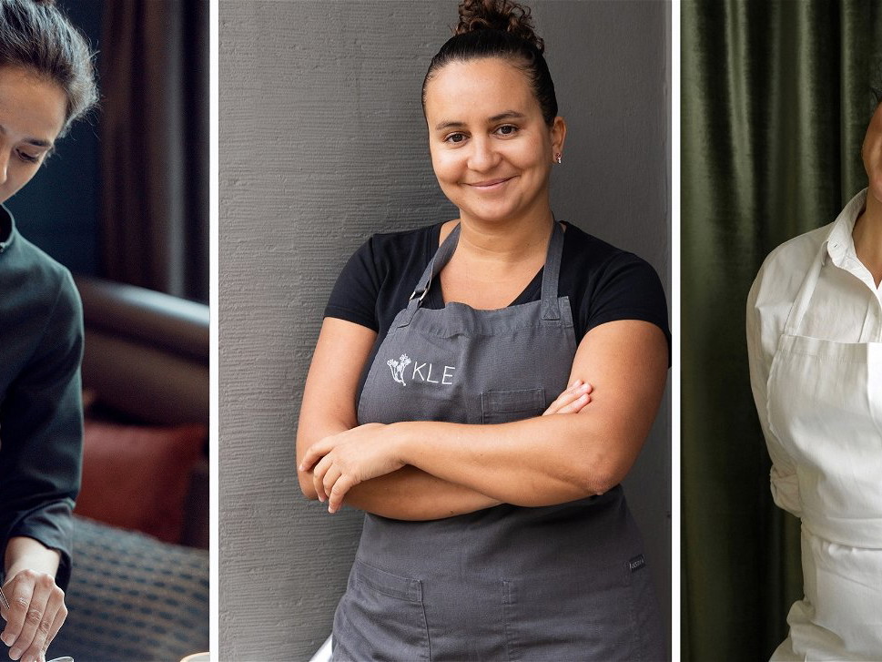 Ines Triebenbacher, Zizi Hattab and Elif Oskan.  