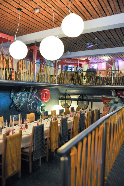 Das Pop-Up Restaurant «La Piscina».