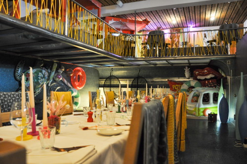 Das Pop-Up Restaurant «La Piscina».