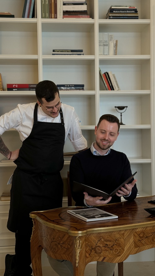 Simon Sauter und Sascha Manuel Hättenschwiler.
