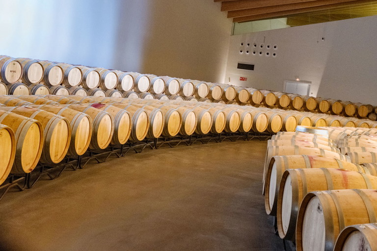 Nicht nur von außen spektakulär: Die Bodega Ysios des Architekten Santiago Calatrava.