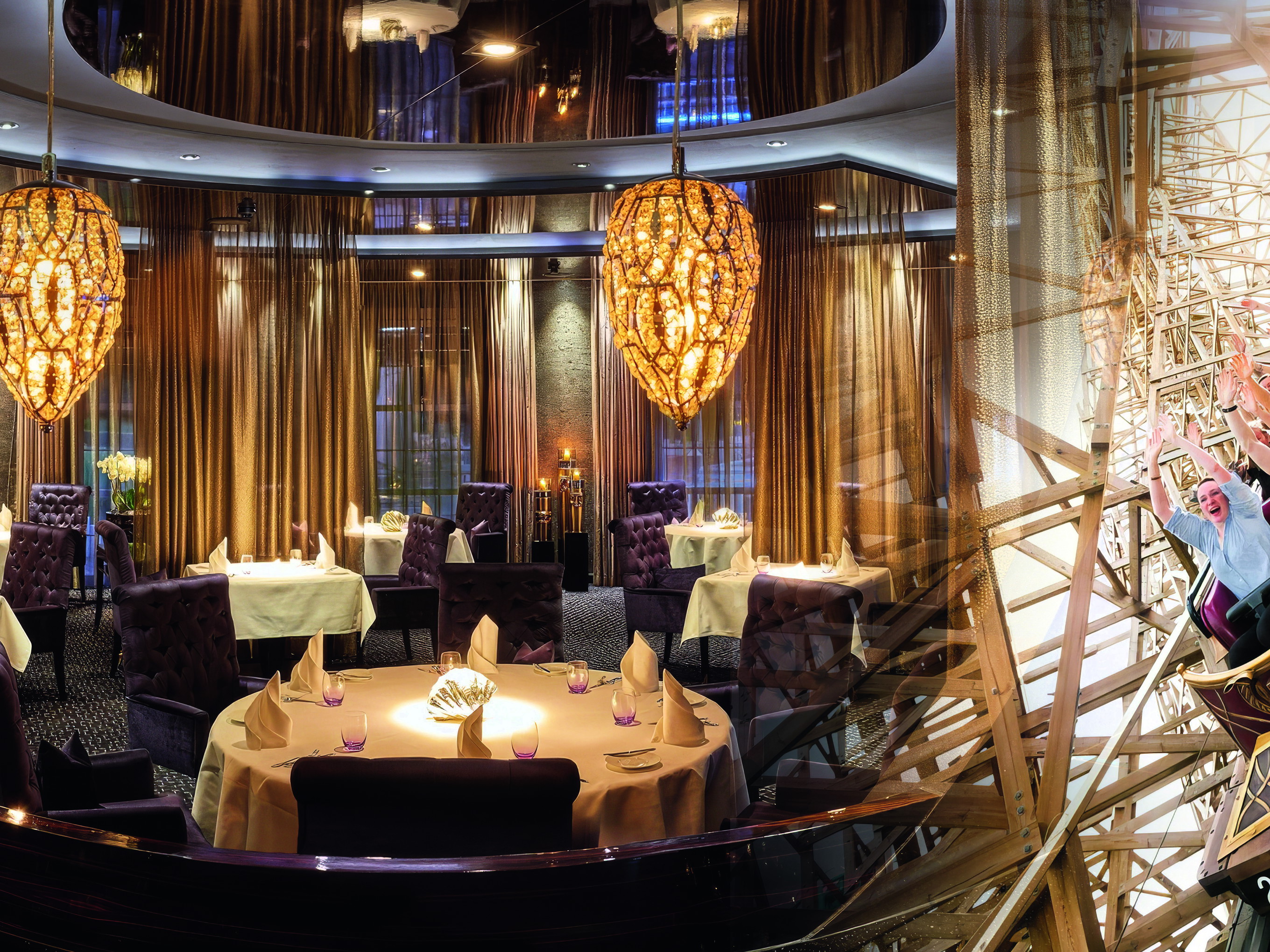 Spektakuläres Fine Dining im Freizeitpark: Die Annahme, dass Kulinarik und Unterhaltung einander ausschließen, ist schon lange überholt.