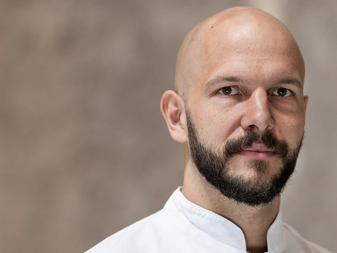 Der »ehemalige« Küchenchef Micha Schäfer.