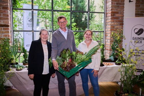 Claudia Detz, Robert Brodnjak, Saskia Detz vom »Krautwerk«.