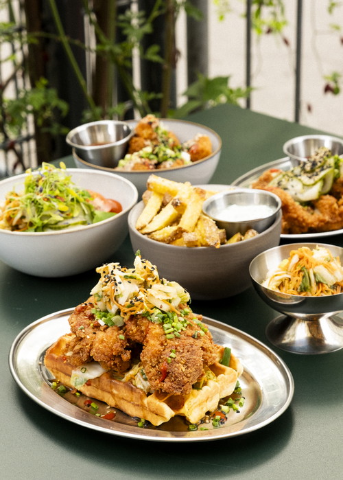 Im April hat Kiener das legendäre Fried Chicken neu lanciert. 