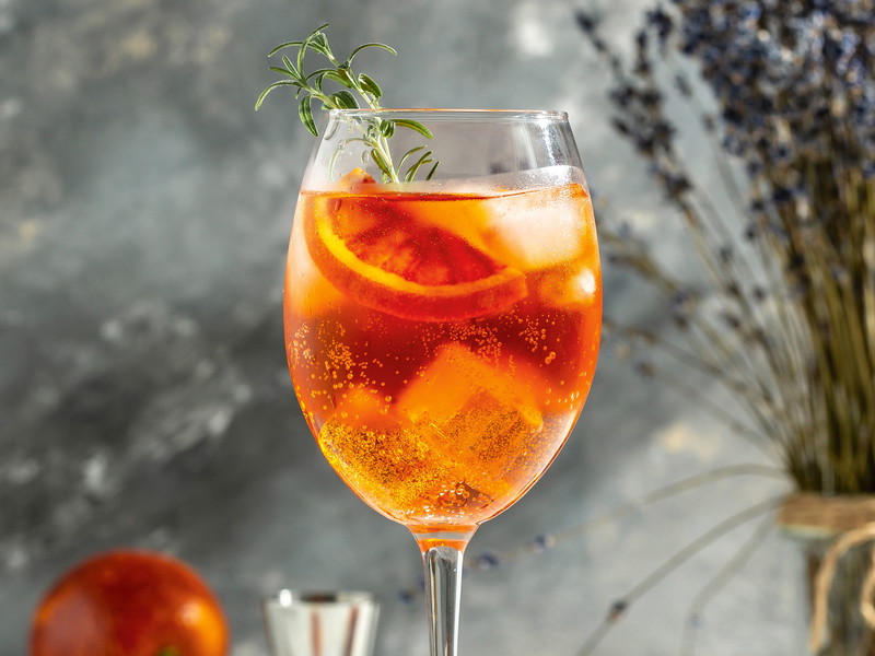 Der Pomelo-Spritz.