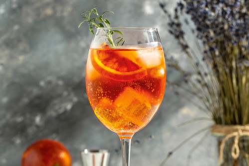 Der Pomelo-Spritz.